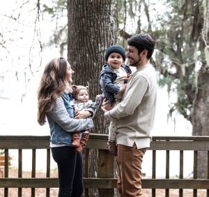 Sara Pilot and family